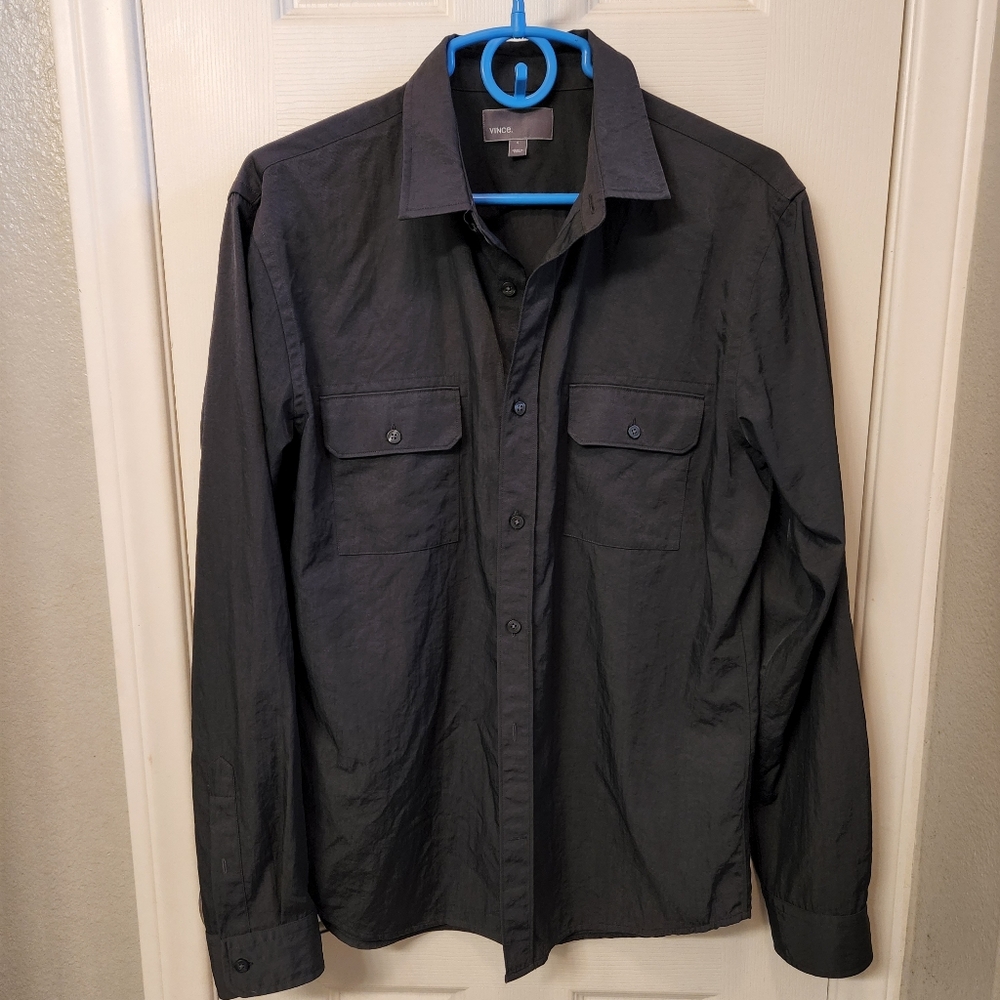 Vince nylon dress shirt